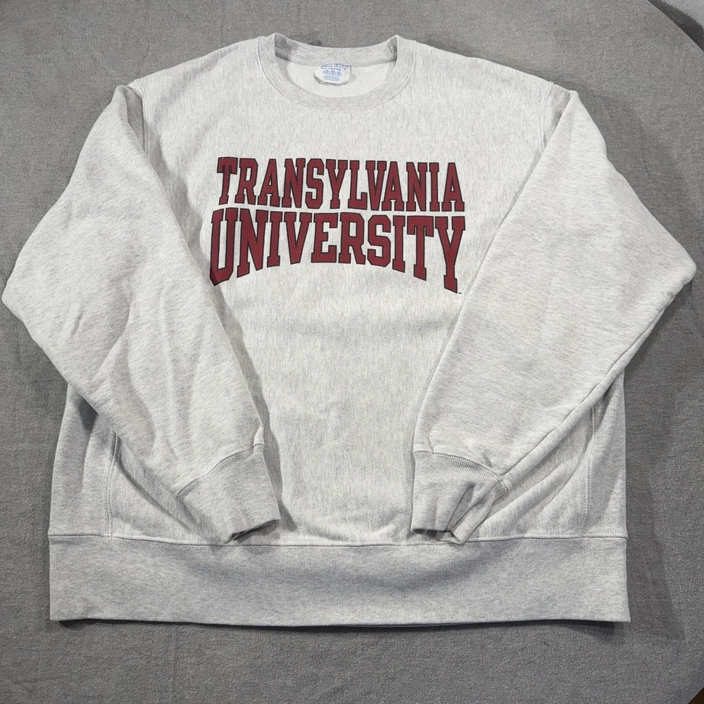Transylvania Uni Vintage Champion Reverse Weave Crewneck Sweatshirt Men's sz XL